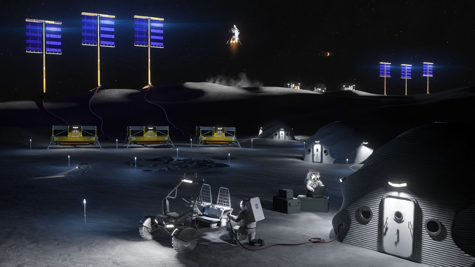 NASA targets permanent human living by 2032 at sprawling city-sized moon base