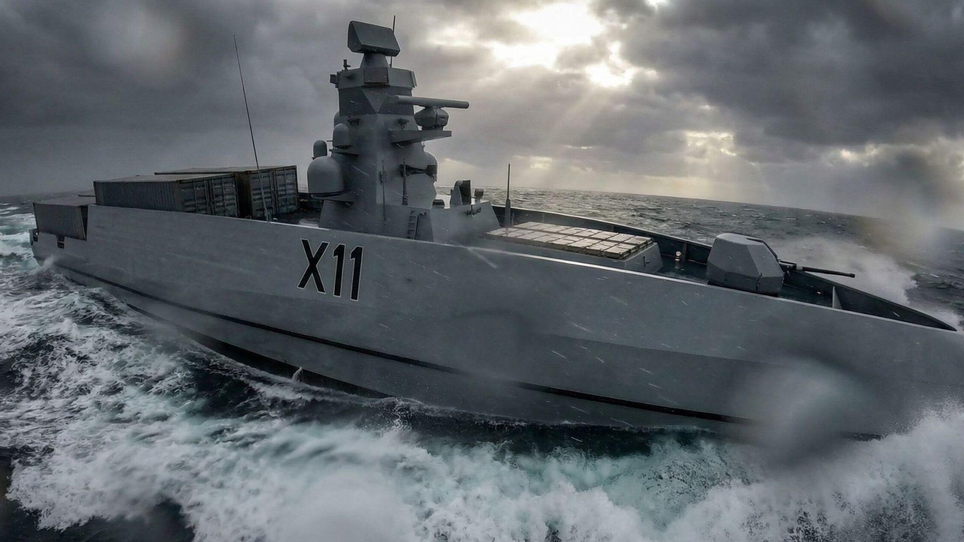 Navantia UK unveils 1,000-ton uncrewed warship concept for hybrid fleets of future