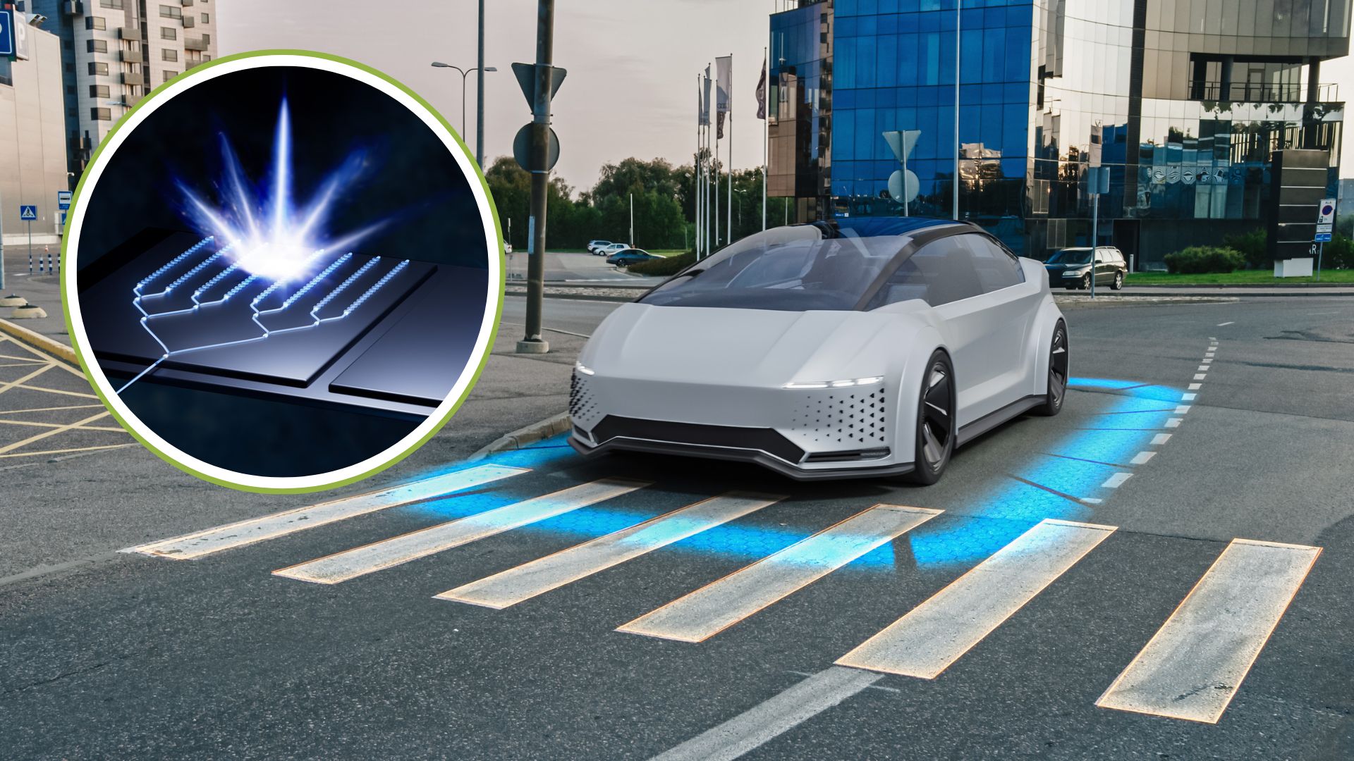 New silicon-photonics lidar chip widens autonomous vehicle vision without moving parts