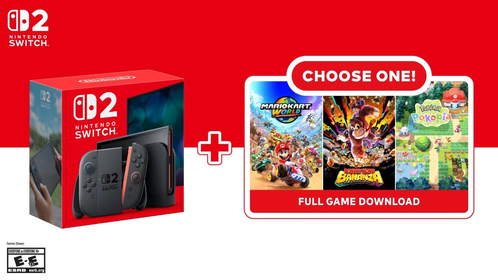 Nintendo just announced a new Switch 2 bundle that lets you choose your own game