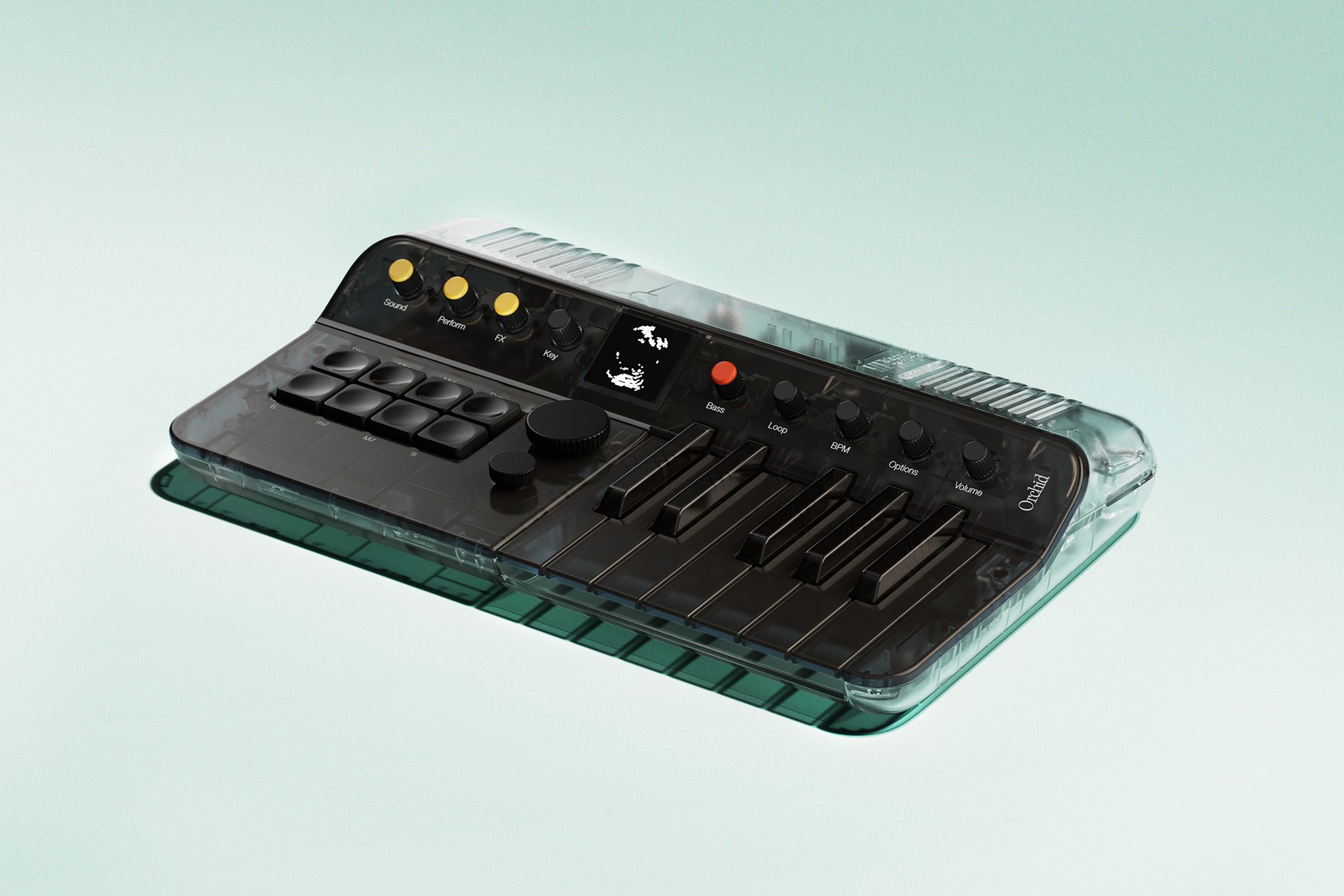 Orchid, the buzzy Tame Impala synth, is back in a gorgeous clear colorway
