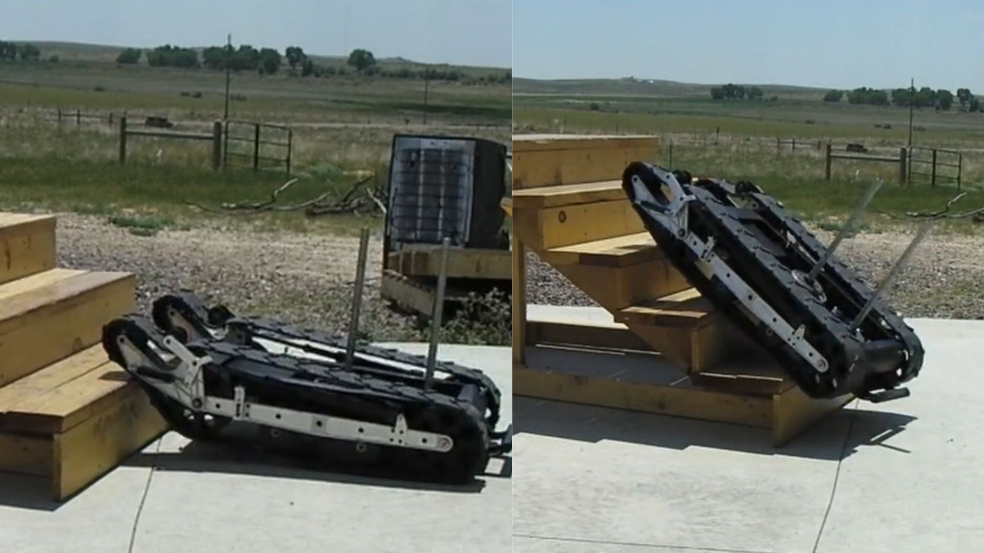 Robots learn to recover from dangerous stair falls using smart stabilising system