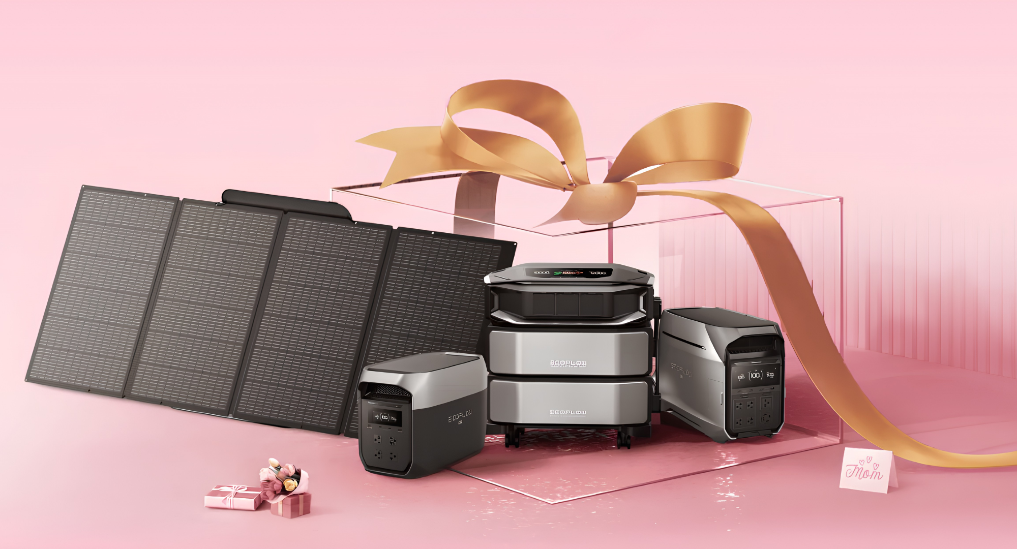 Score up to 64% off at EcoFlow and snag free solar panels with your purchase.
