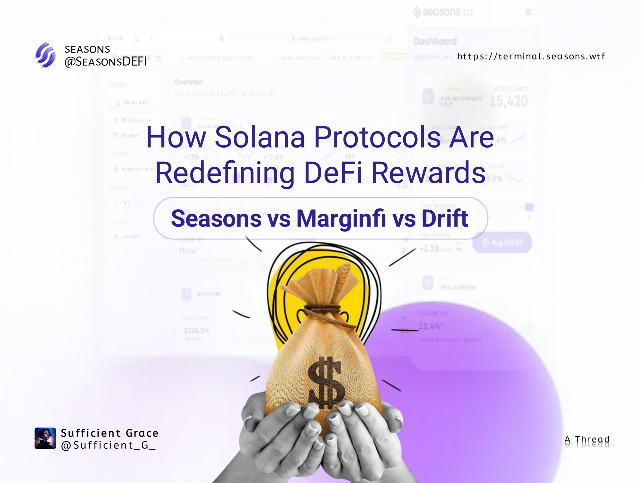SEASONS vs MARGINFI vs DRIFT: How Solana Protocols Are Redefining Defi Rewards