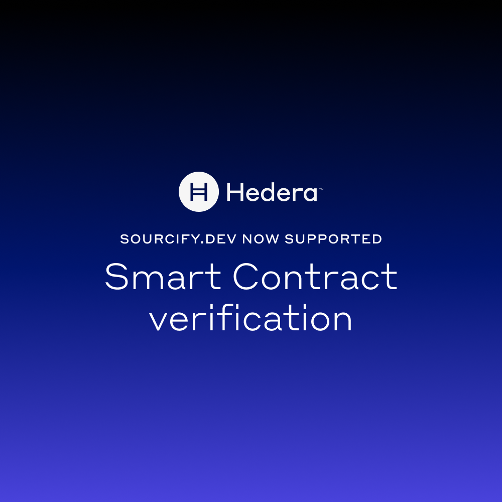 Smart Contract Verification: Sourcify.dev Now Supported