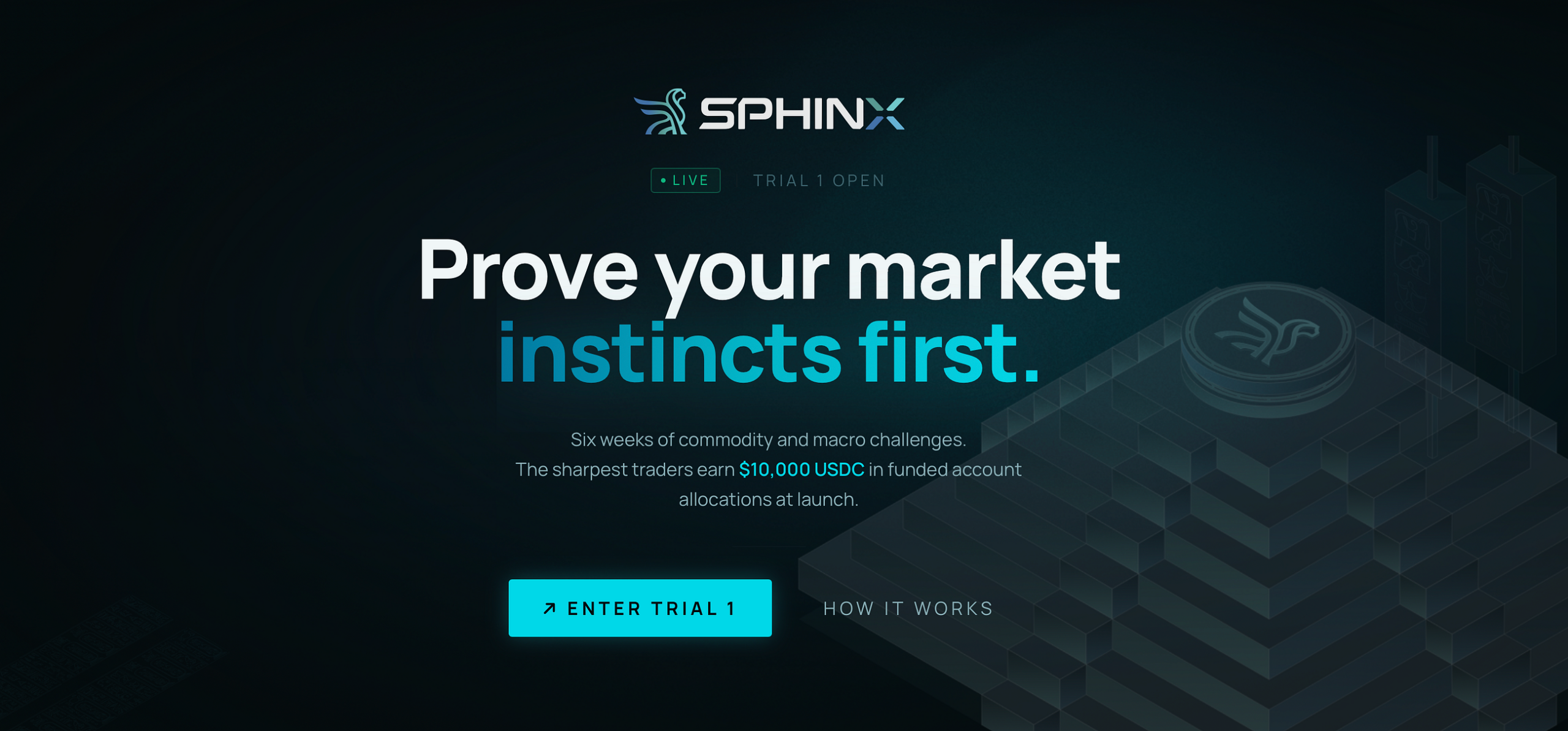Sphinx Market Trials: Prove Your Market Instincts Before the Market Opens
