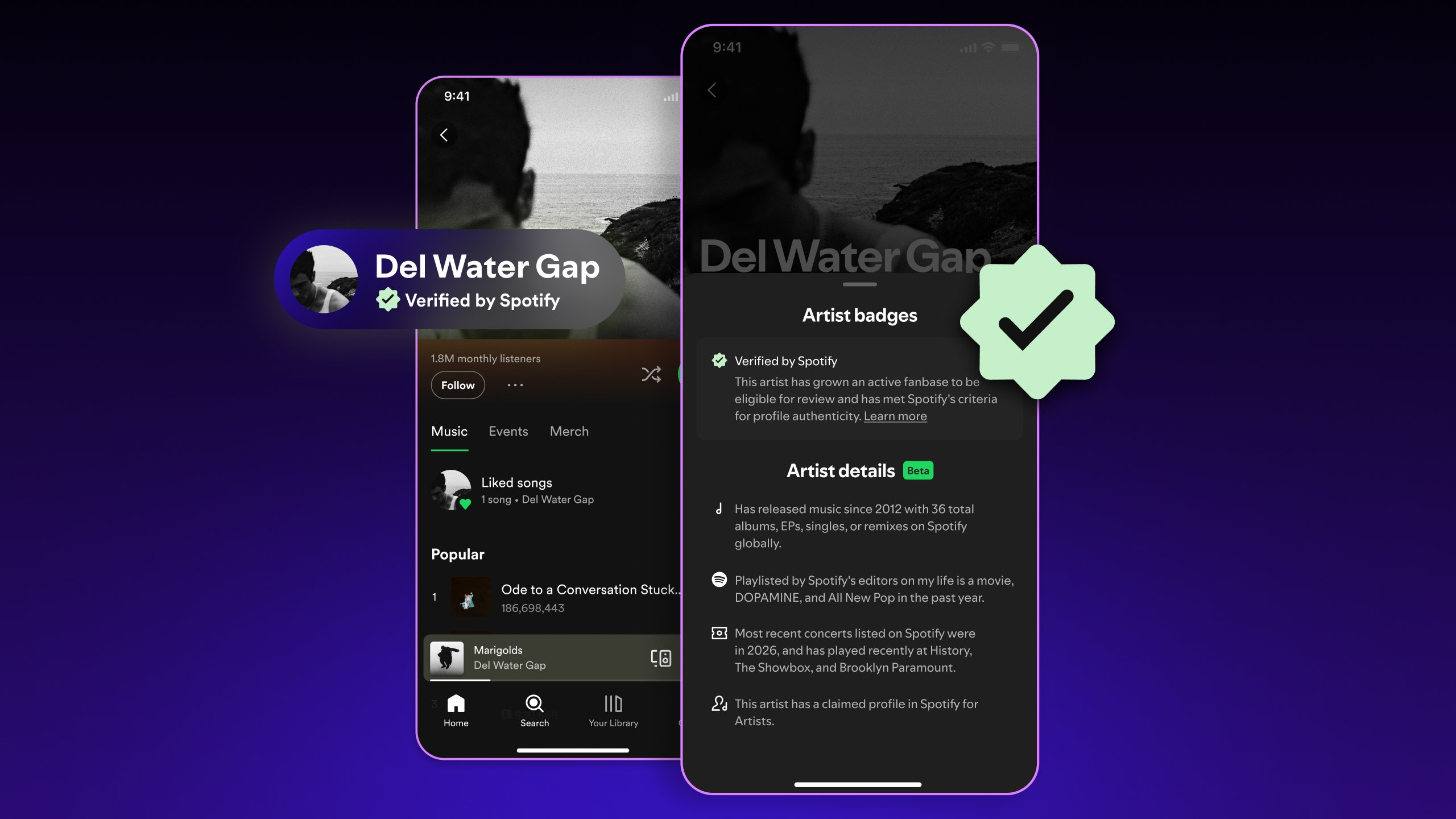 Spotify now verifies artists that are human, not AI