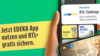 Streamingabo: Edeka bietet Aktionspreis für RTL+ Basic und RTL+ Premium