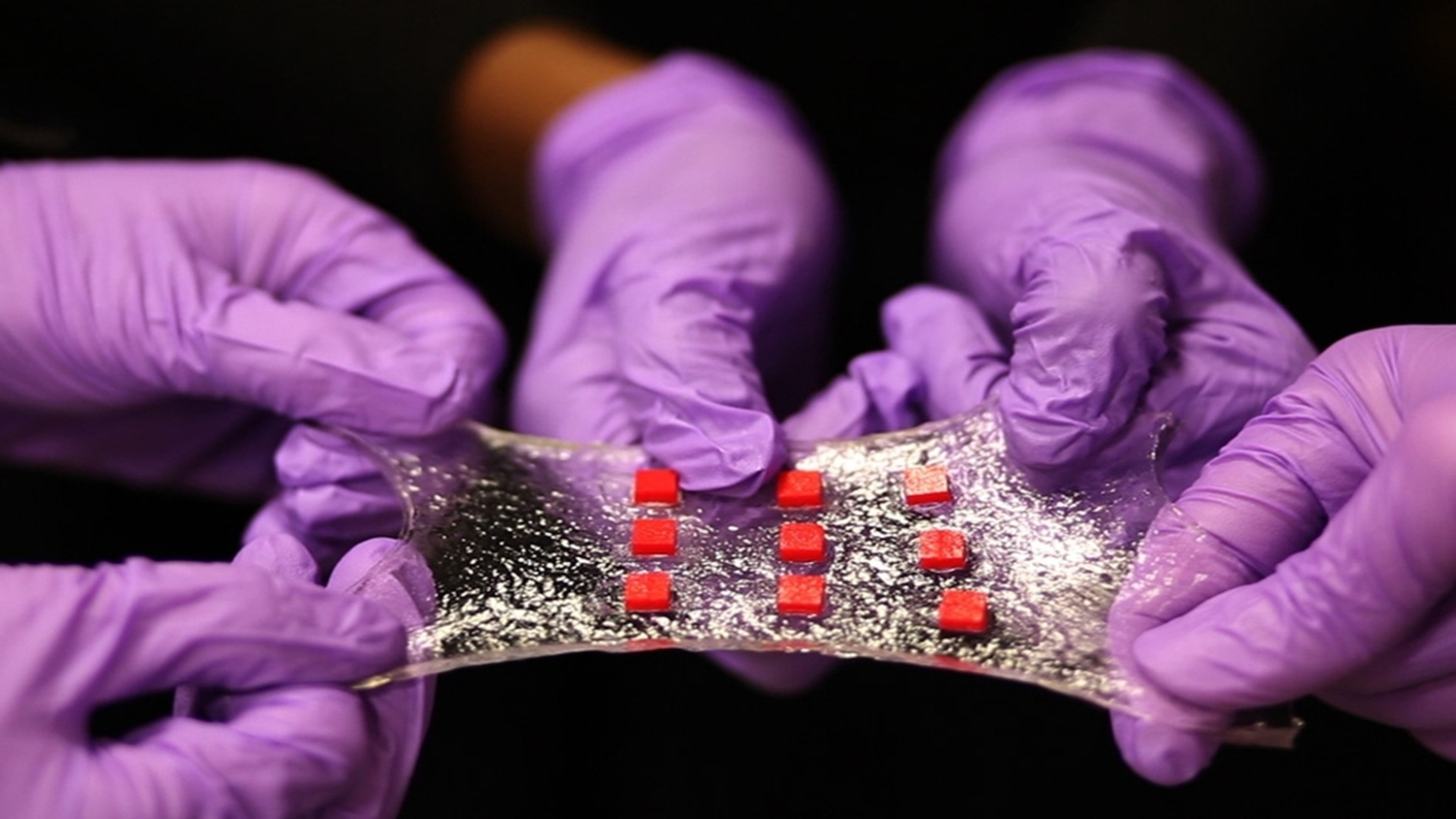 Stretchable hydrogel generator delivers stable power after 8,000 bending cycles
