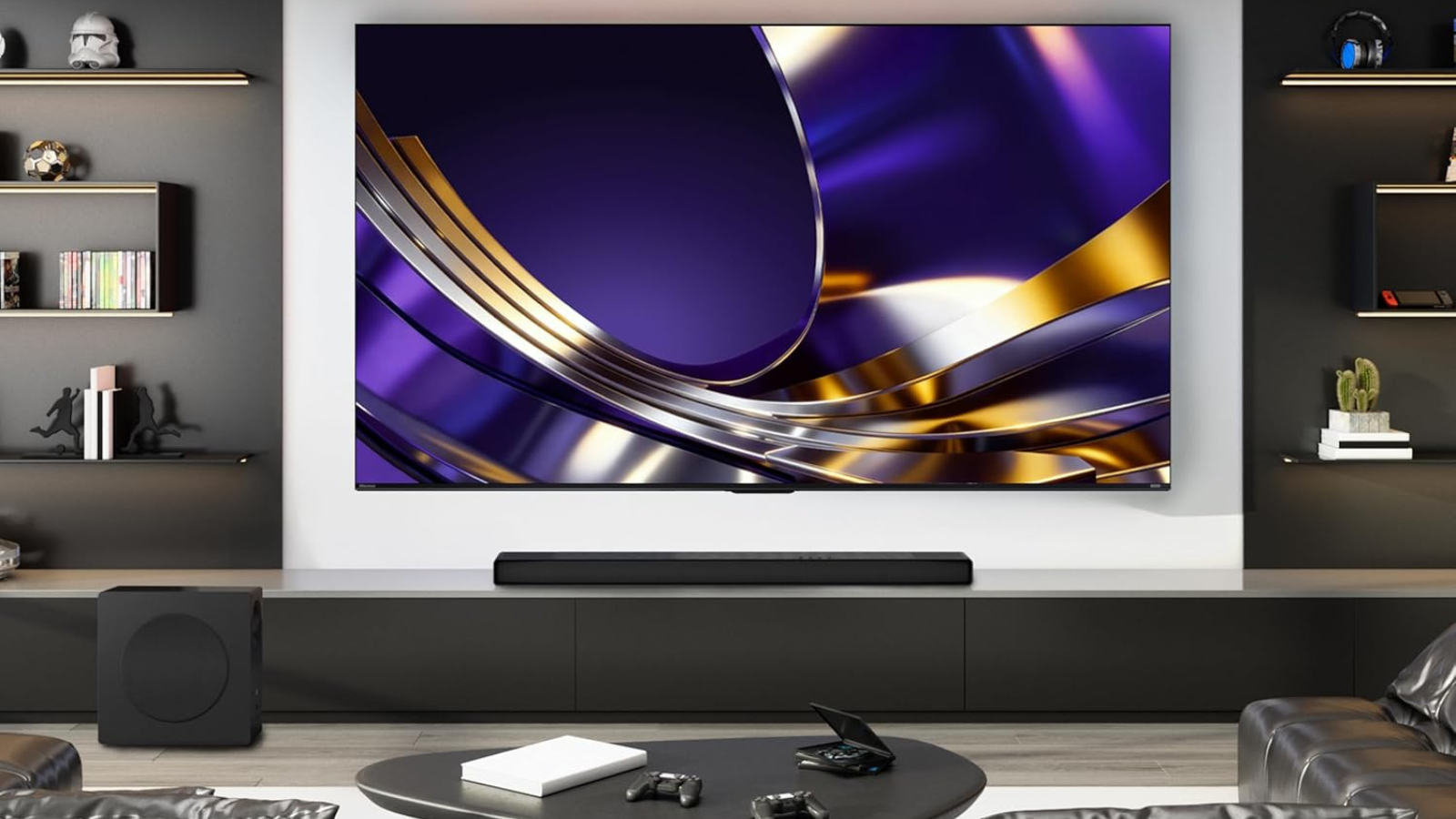 The brand new Hisense 75-inch U7 Mini LED 4K TV is a full $801 off its list price