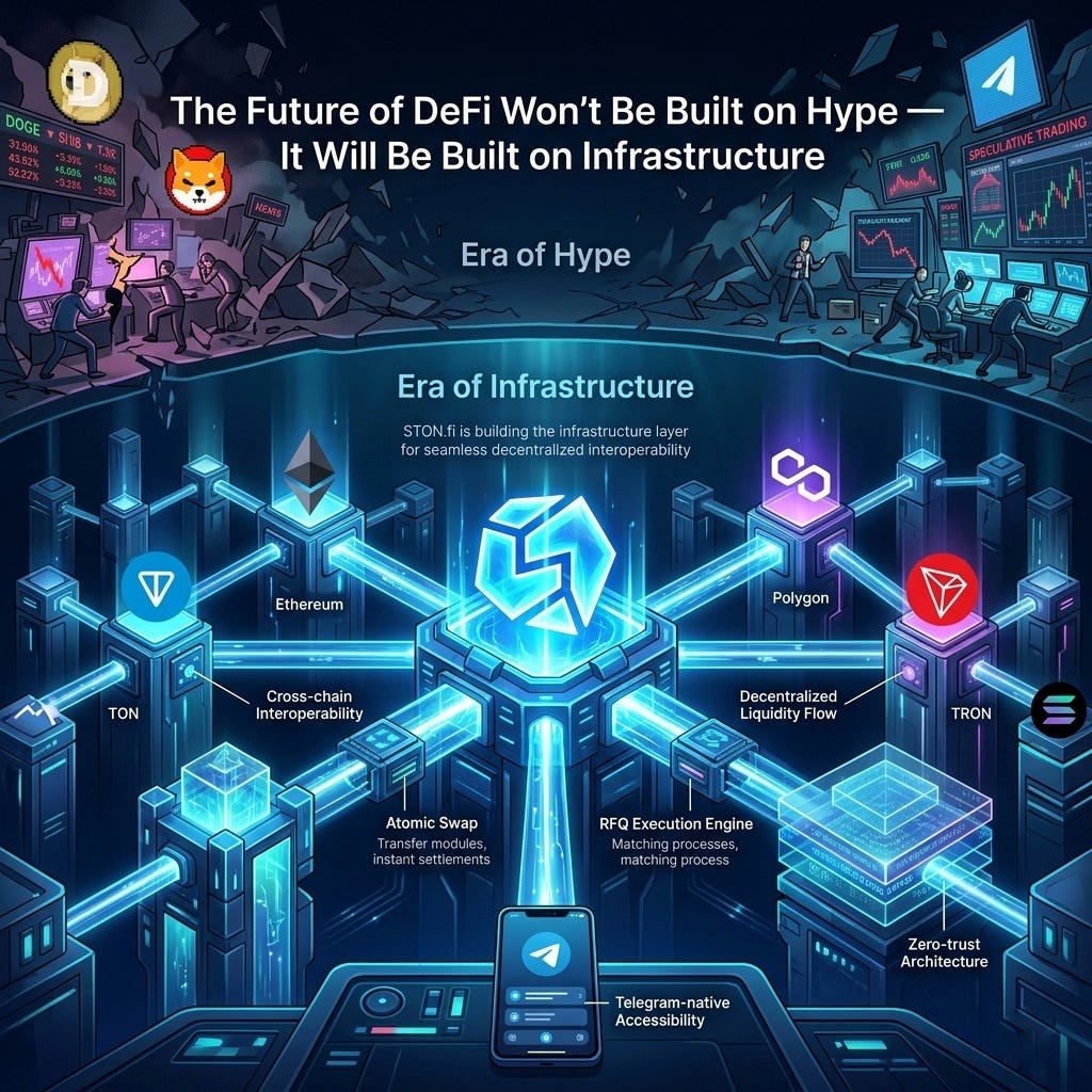 The Future of DeFi Won’t Be Built on Hype It Will Be Built on Infrastructure