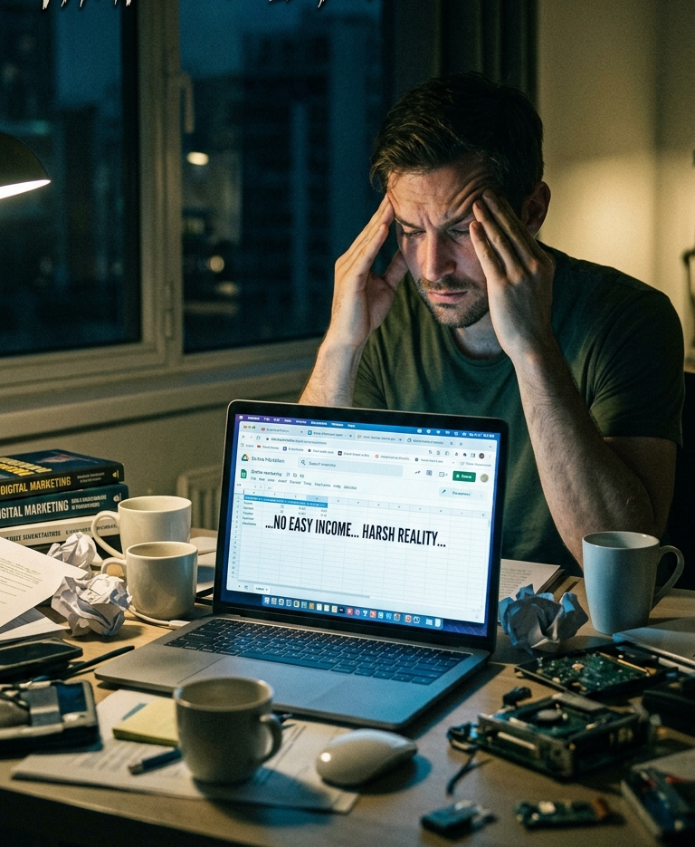 THE HARSH TRUTH I FOUND ABOUT MAKING MONEY ONLINE THAT NOBODY TALKS ABOUT
