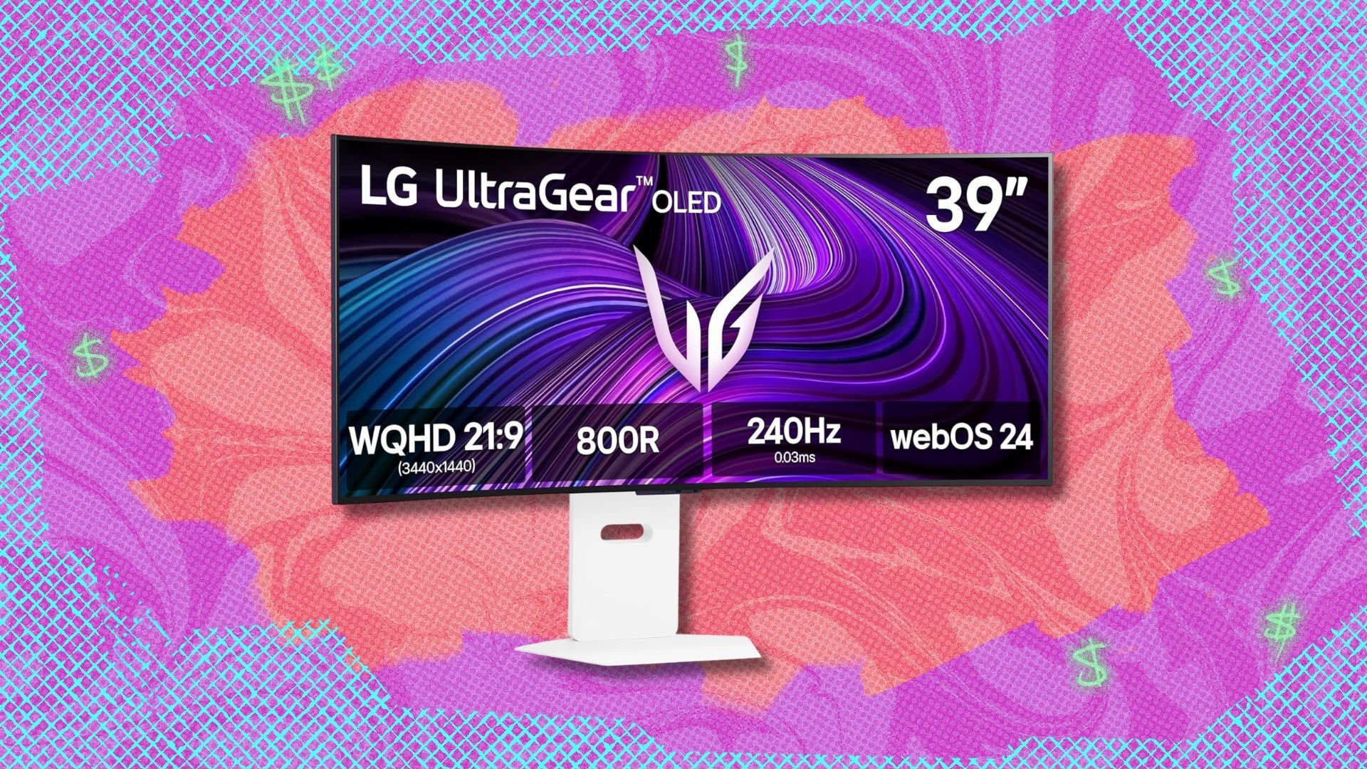 The LG Ultragear WQHD OLED curved gaming monitor hits new record-low price at Amazon — save over $800