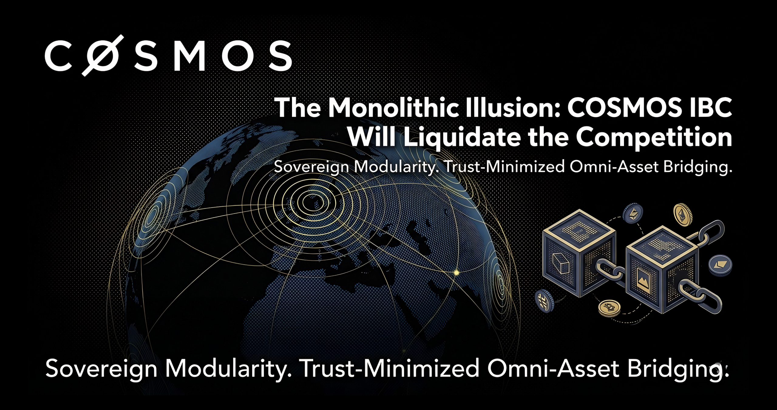 The Monolithic Illusion: Why ⚛️Cosmos IBC and Modularity Will Quietly Liquidate the Competition