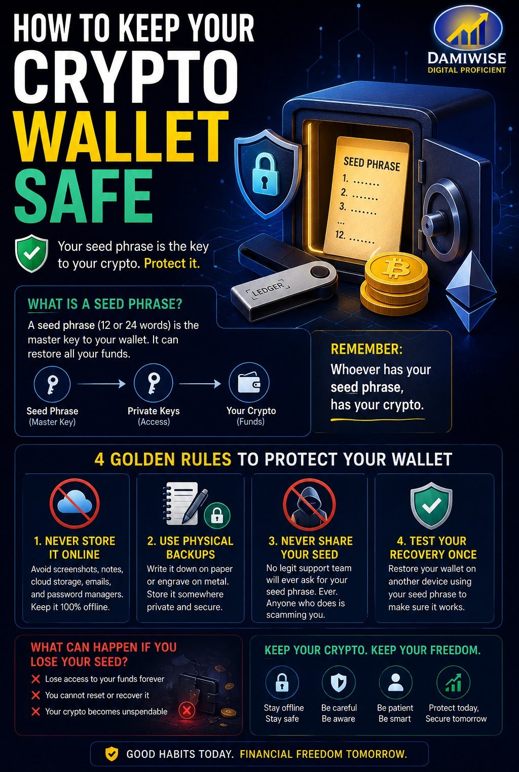 The Seed Phrase Mistake That Costs People Crypto