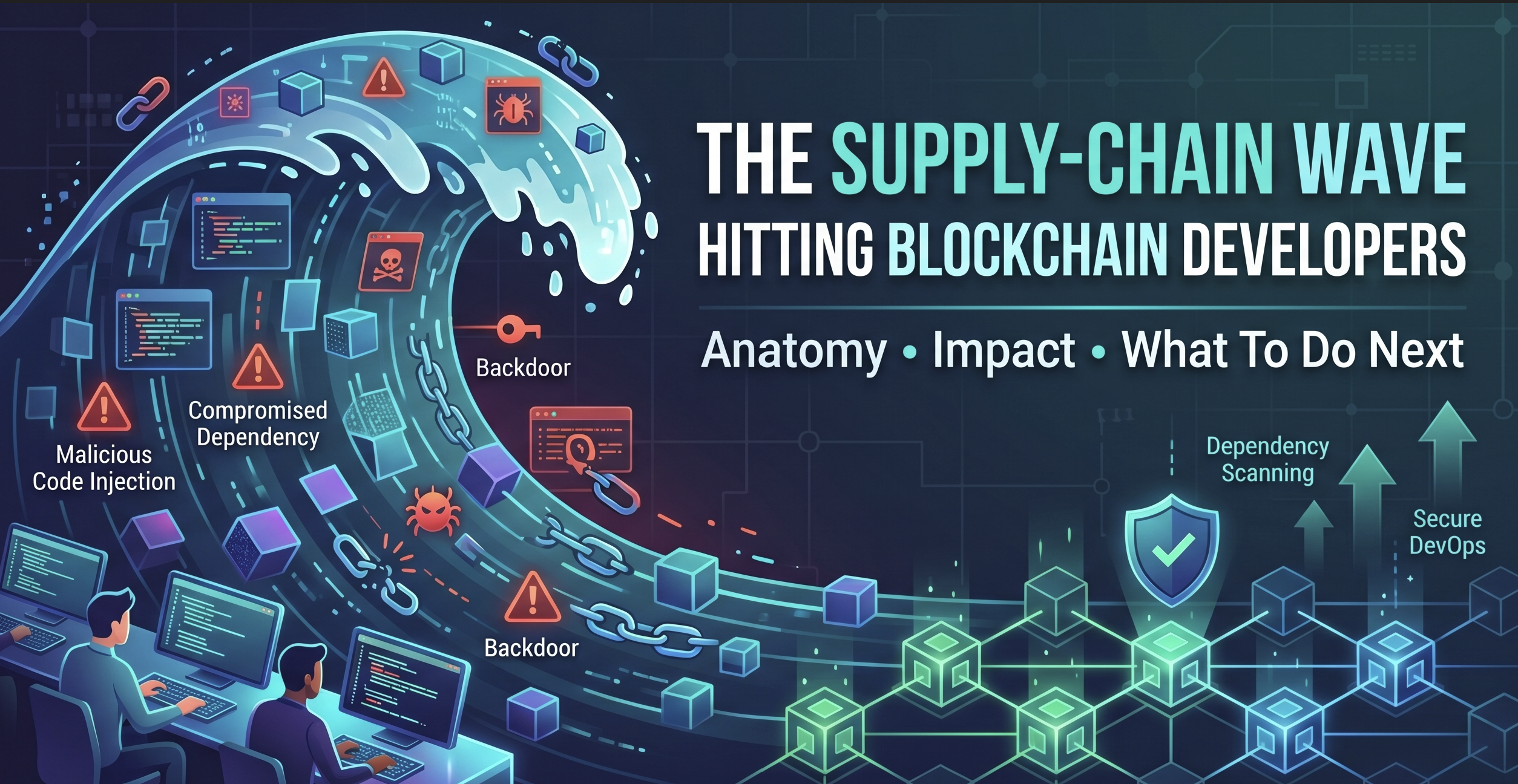 The Supply‑Chain Wave Hitting Blockchain Developers