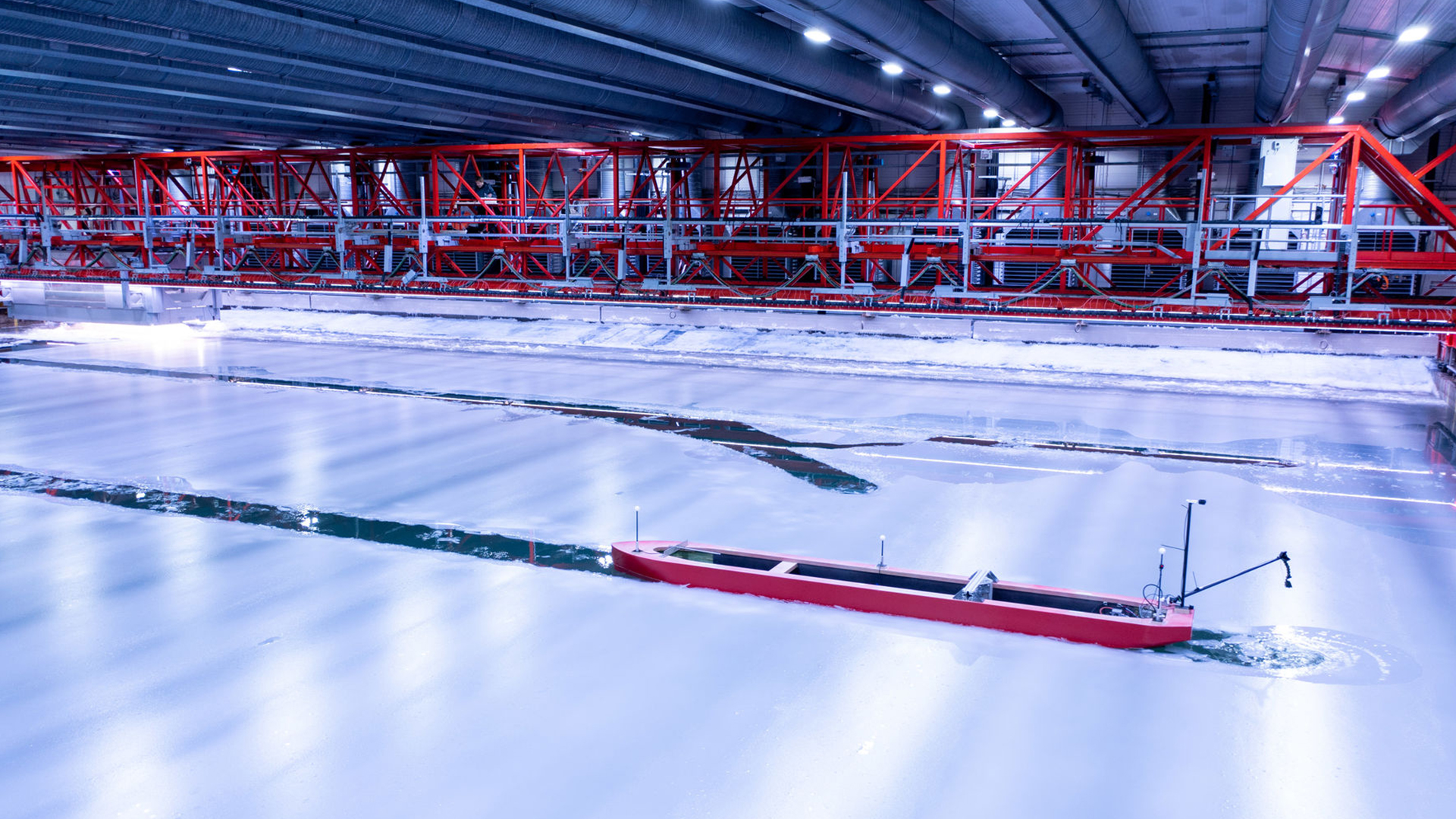 The world’s largest ice tank is preparing for an Arctic nobody fully understands yet