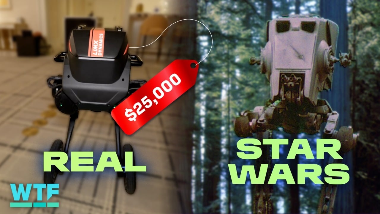 This $25,000 robot looks like its right out of Star Wars