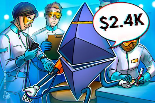 Three reasons why Ether price rallies fizzle near $2.4K
