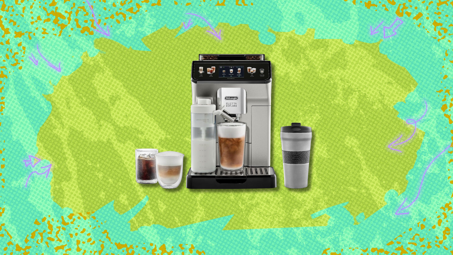Upgrading your coffee machine? The DeLonghi Eletta Explore espresso machine is $500 off at Amazon.