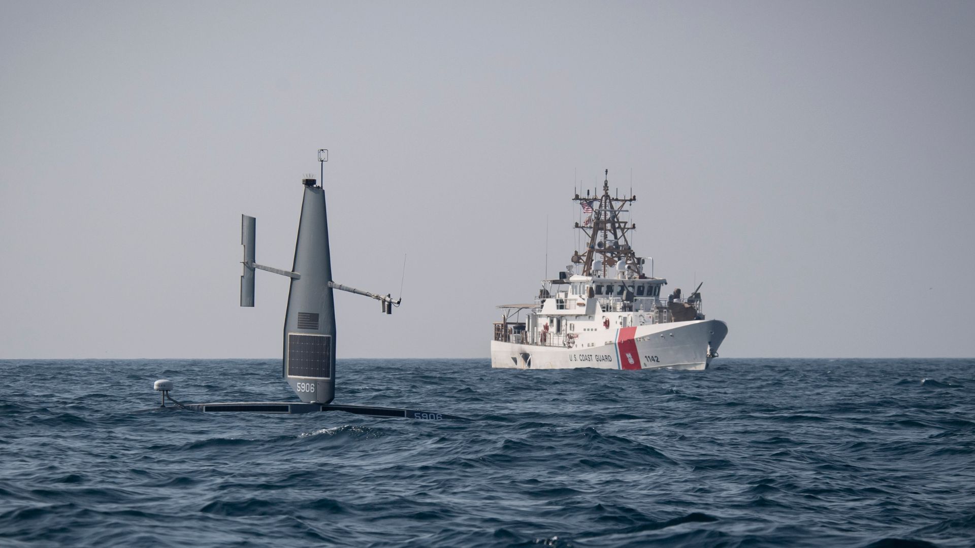US Coast Guard deploys autonomous Saildrones to patrol 90,000-square-mile lakes