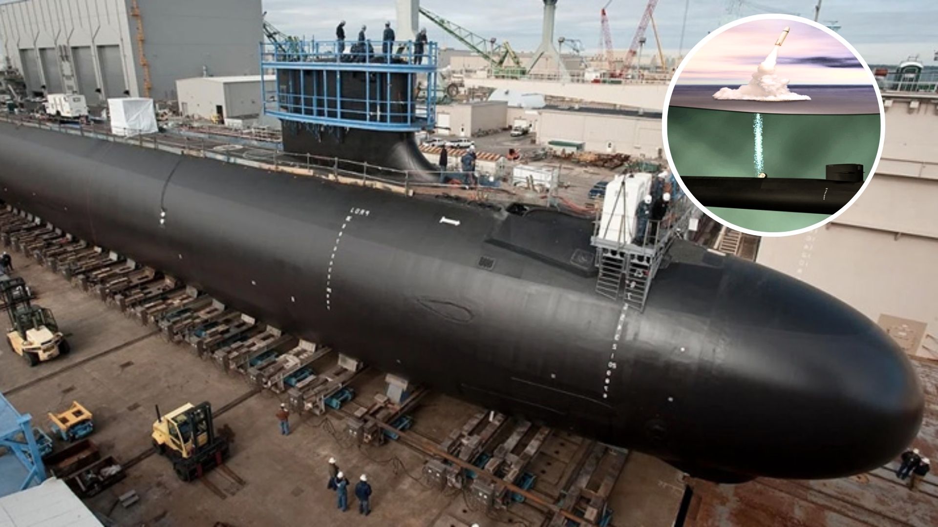 US Navy’s next 21,000-ton nuclear-powered ballistic missile submarine to be delivered in 2028