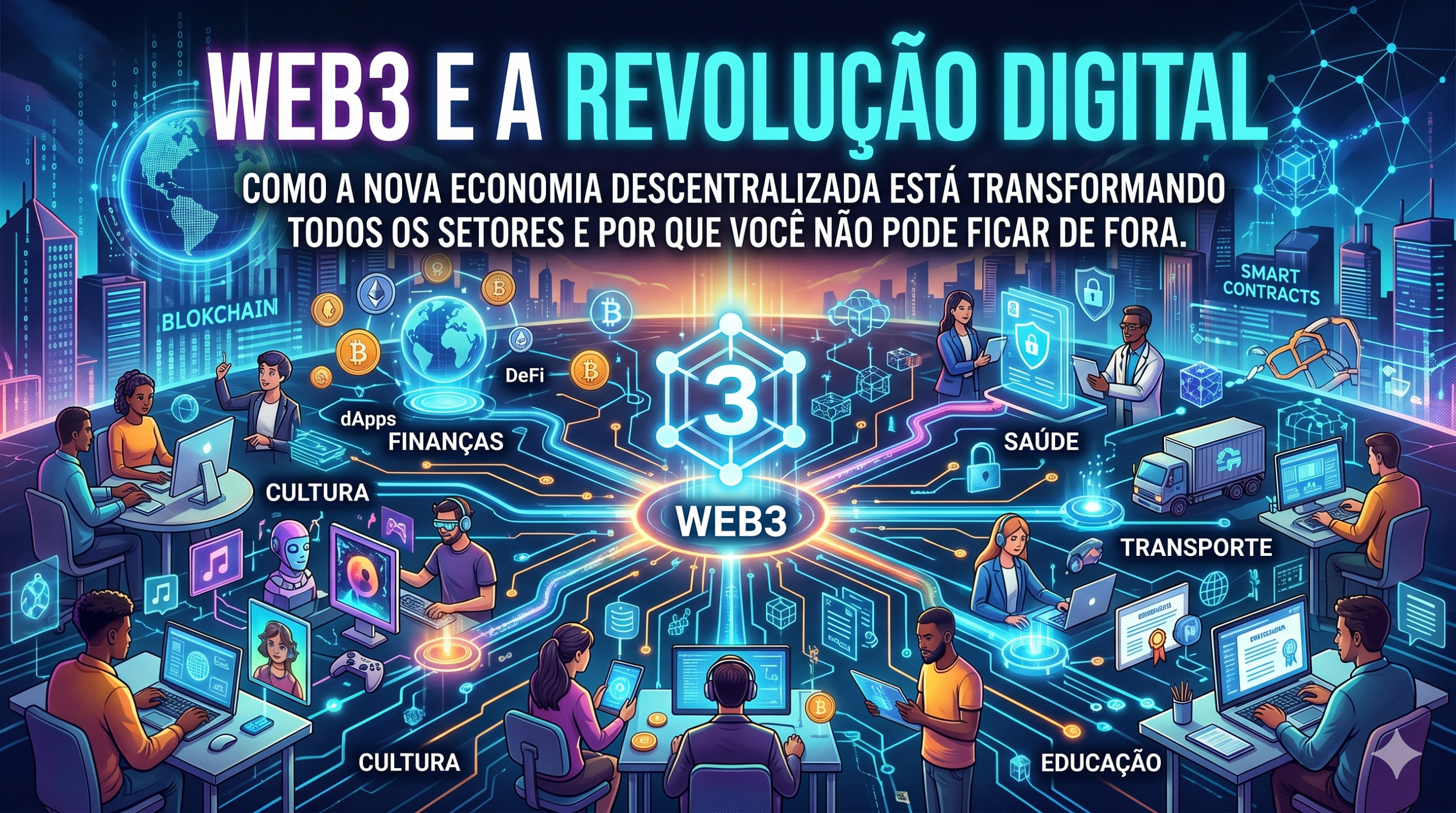 Web3 e a Revolução Digital: Como a Nova Economia Descentralizada Está Transformando Todos os…