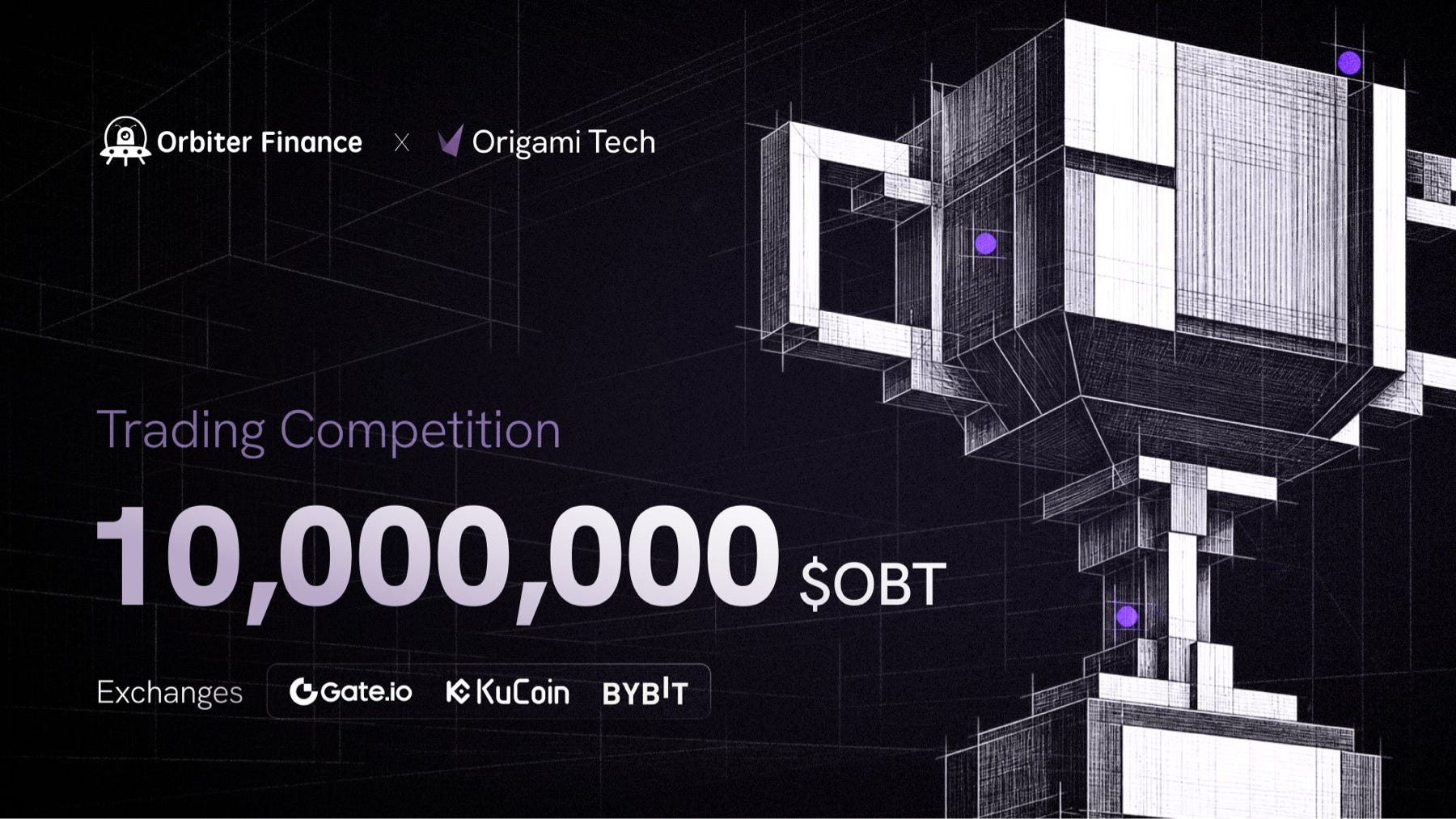 Web3 Trading Enters a New Era as Origami Tech and Orbiter Finance Launch a Massive 10,000,000 $OBT…
