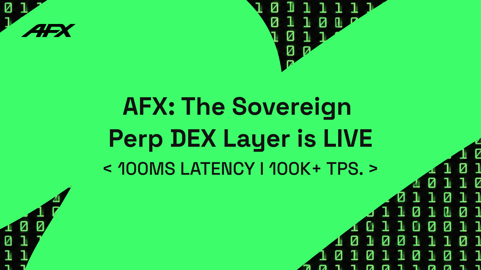 Welcome to AFX: The Sovereign Trading Layer Goes Live