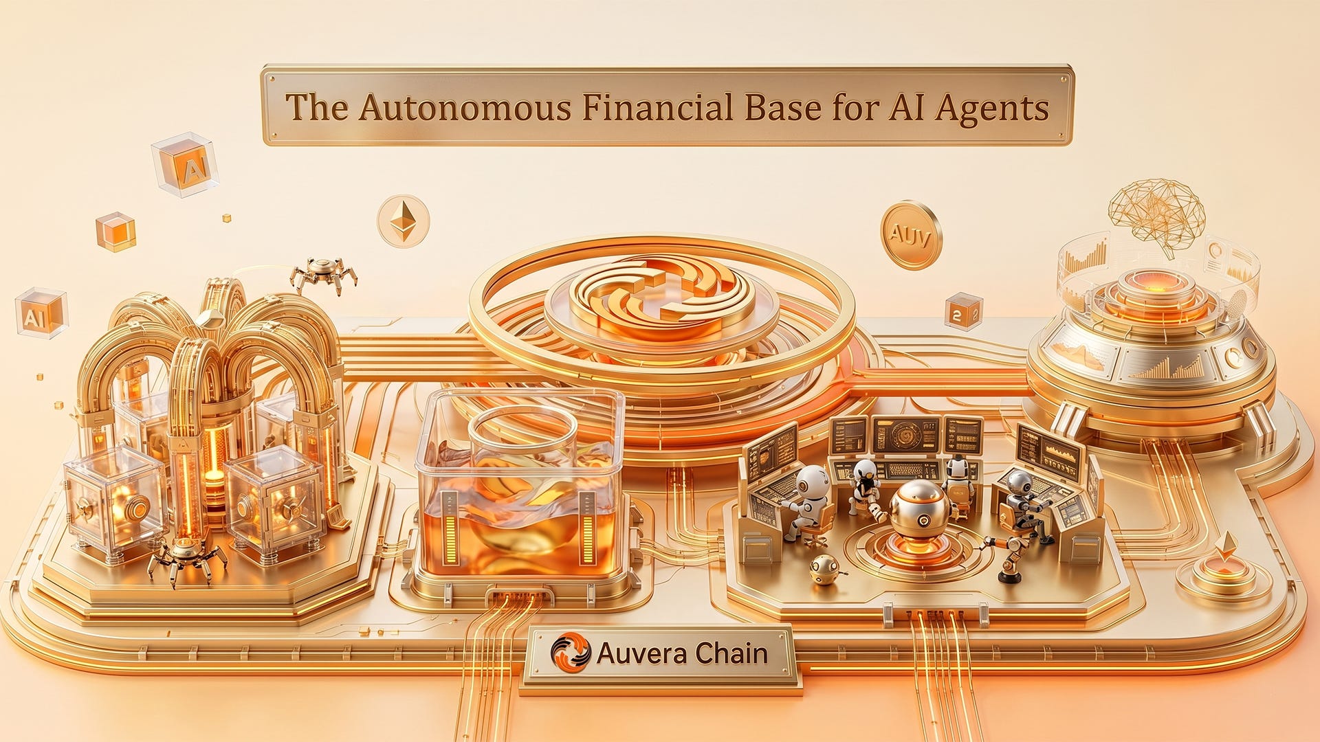 When AI Demands a Sovereign Blockchain: Auvera Chain — The Autonomous Financial Infrastructure for…
