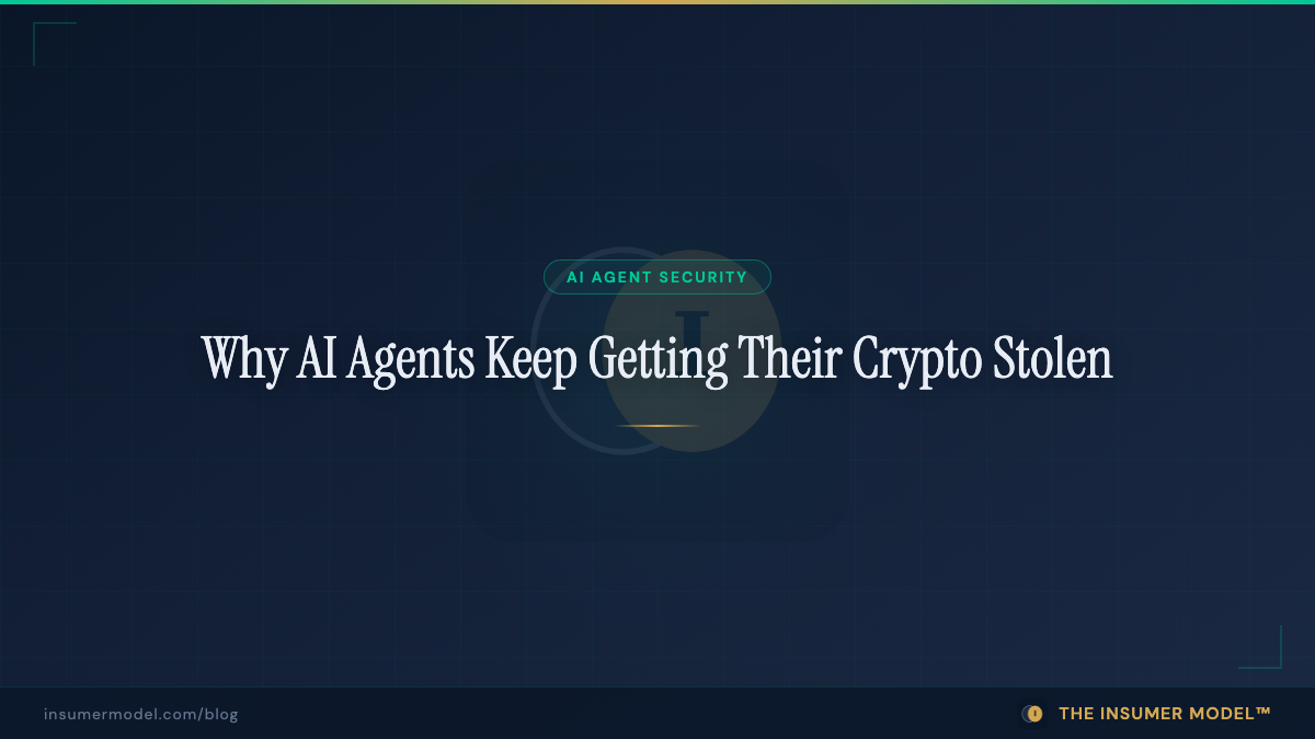 Why AI Agents Keep Getting Their Crypto Stolen