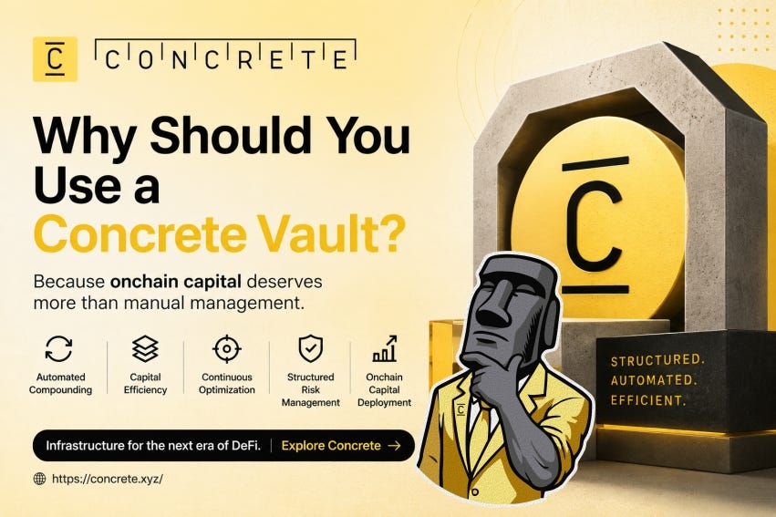 Why Concrete Vaults Could Become the Default Interface for DeFi