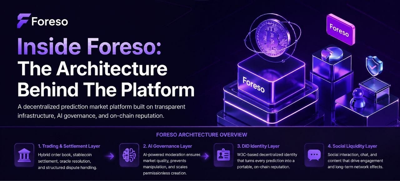 Why Foreso’s Architecture Is Built Differently From Most Prediction Markets