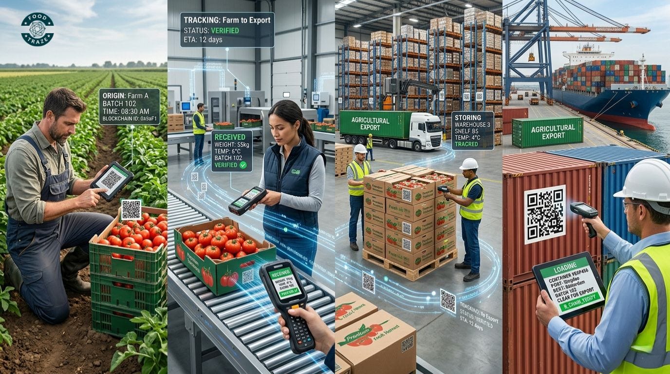 Why the Future of Agriculture Depends on Verifiable Food Traceability