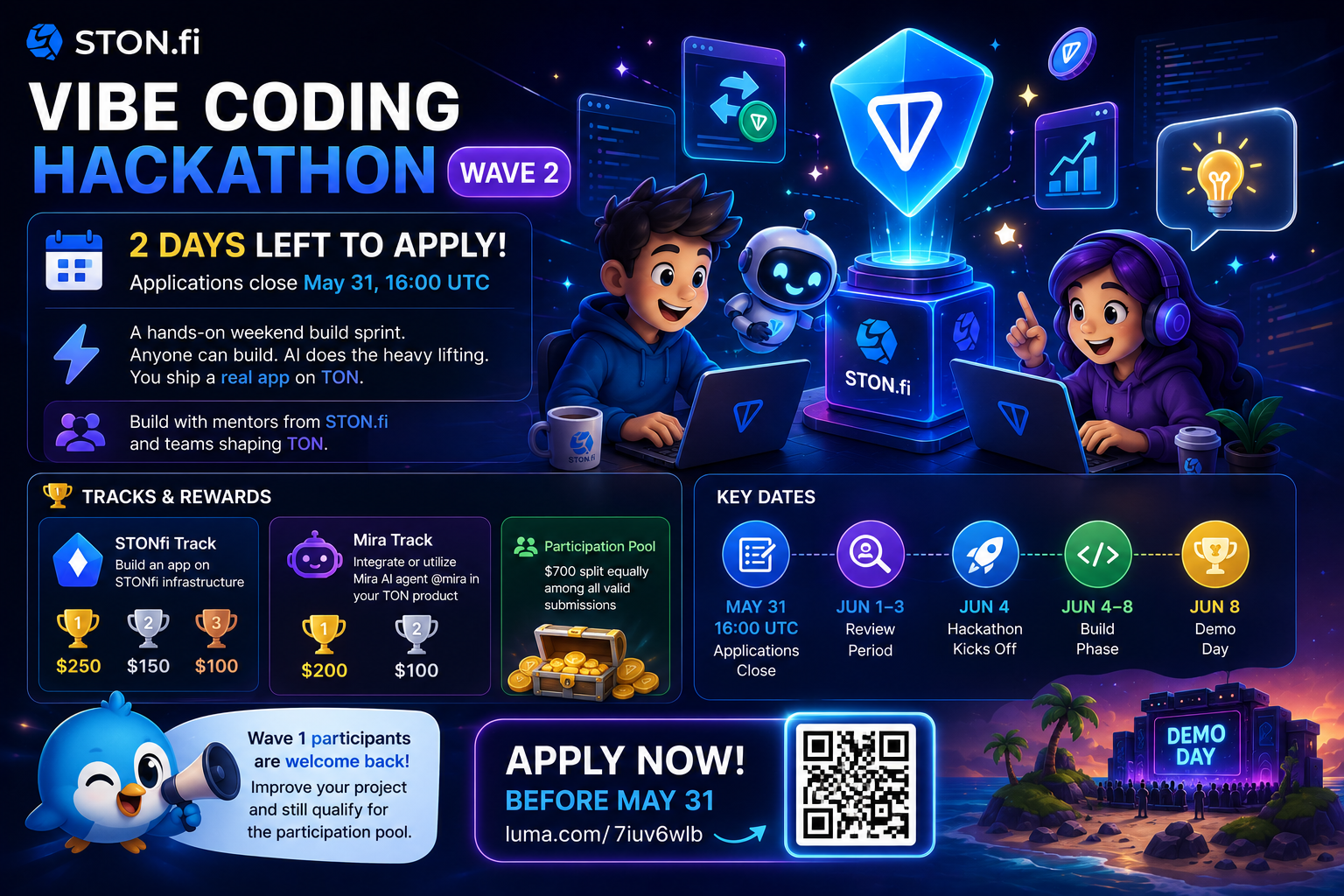 Why the STON.fi Vibe Coding Hackathon Matters Even If You’ve Never Written Code