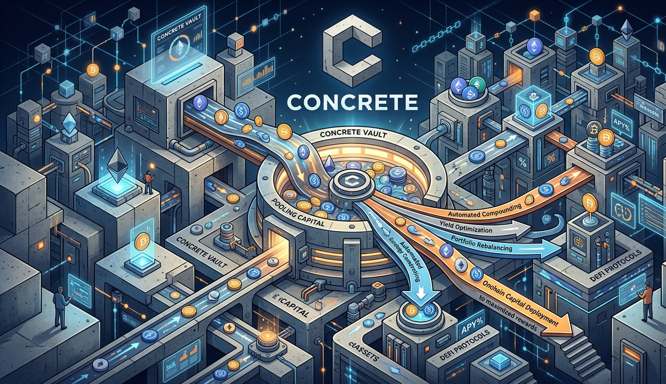 Why You Should Use a Concrete Vault: The New Era of Capital Efficiency in DeFi.