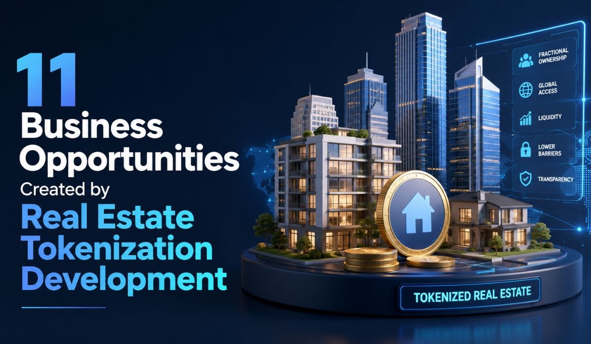 11 Business Opportunities Created by Real Estate Tokenization Development
