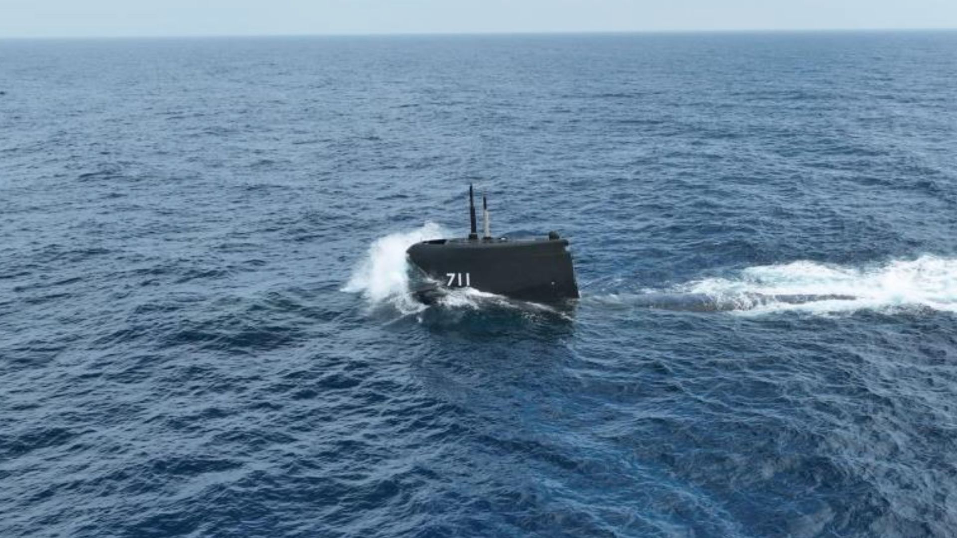 2,500-ton attack submarine edges closer to Taiwan Navy service after completing trials