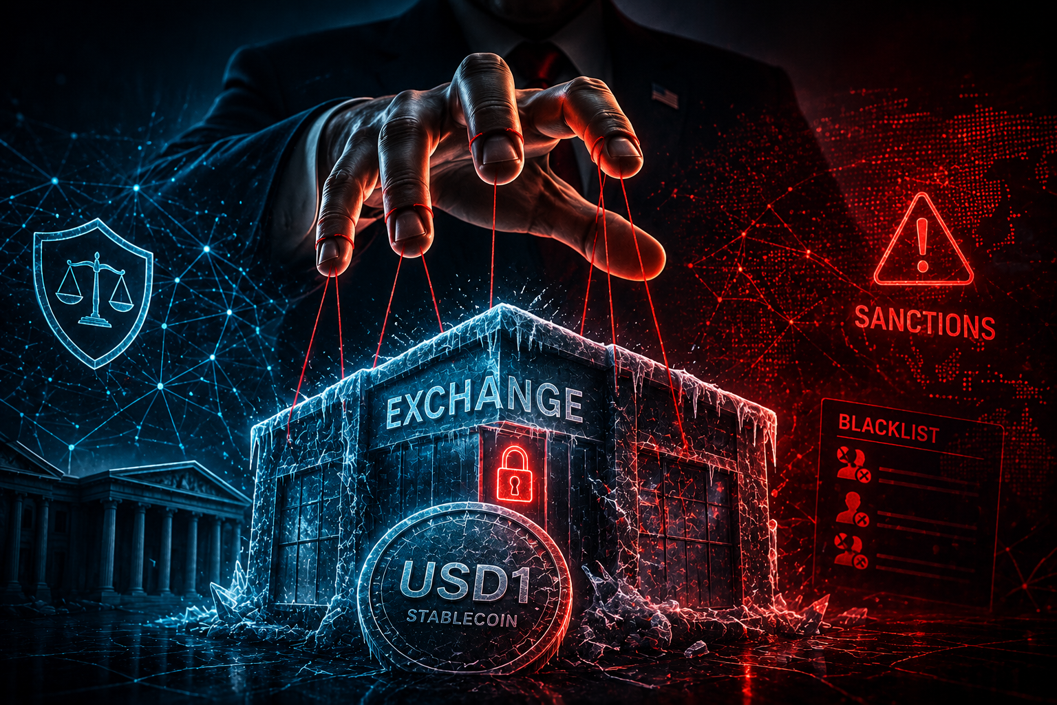 A President’s Stablecoin Just Froze an Exchange