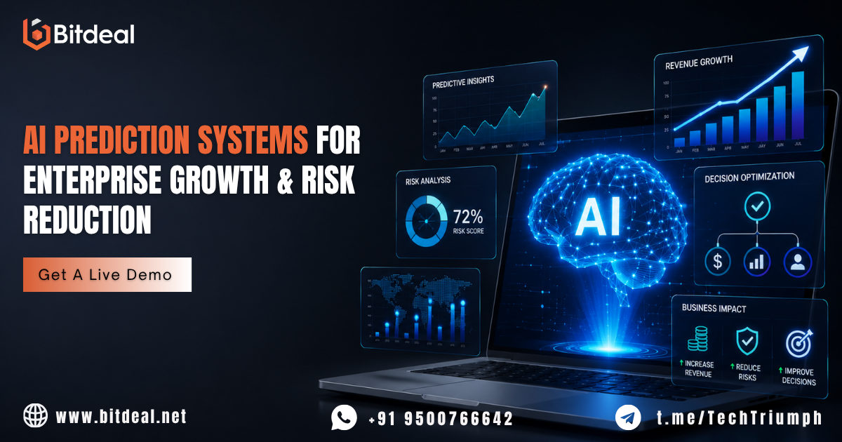 AI Prediction System Development Services for Enterprises: Unlock Revenue Growth, Reduce Risks, and…