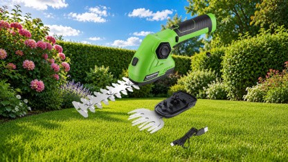 Anzeige: Akku-Grasschere mit Strauchmesser für nur 29,99 Euro bei Amazon