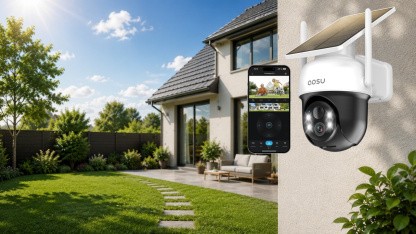 Anzeige: Außen-Überwachungskamera mit Akku und Solar für nur 59,97 Euro