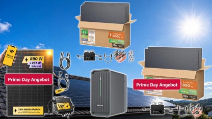 Anzeige: Balkonkrafwerke mit bifazialen Modulen am Prime Day ab 213 Euro