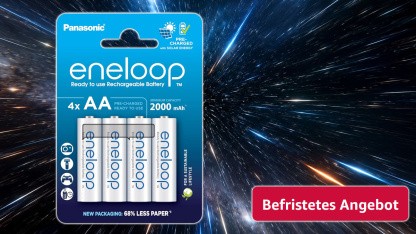 Anzeige: Beliebte Eneloops-Akkus in AA und AAA befristet im Angebot