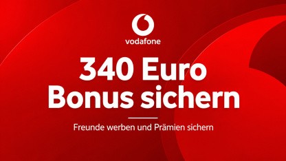 Anzeige: Bis zu 340 Euro Bonus bei Vodafone auf Kabeltarife sichern