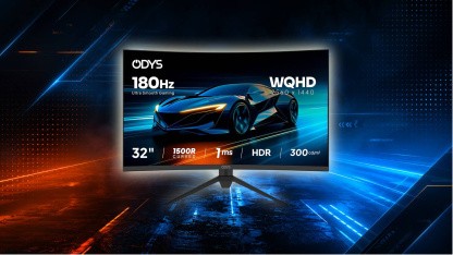 Anzeige: Curved-Gaming-Monitor mit 32 Zoll und 180 Hz unter 180 Euro