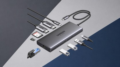 Anzeige: Dockingstation mit dualem 4K@60Hz-HDMI für nur 36,08 Euro