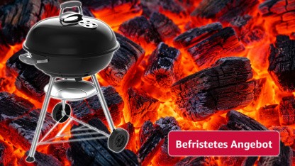 Anzeige: Platz 1 bei Amazon – Weber Holzkohlegrill befristet im Amazon-Angebot