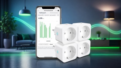 Anzeige: Smarte WLAN-Steckdosen mit Alexa im 4er-Pack jetzt nur rund 7 Euro pro Stück