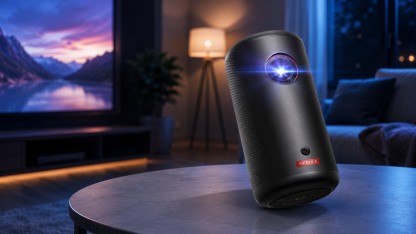 Anzeige: Smarter Mini-Beamer mit Akku zum Aktionspreis am Prime Day
